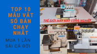 Nơi bán máy may công nghiệp, máy vắt sổ Kansai cũ giá rẻ, chất lượng