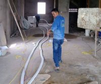 Lắp đặt ống đồng máy lạnh Thái Lan âm tường giá cạnh tranh