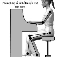 Những lưu ý về tư thế khi ngồi chơi đàn piano