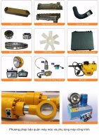 Phương pháp bảo quản máy móc và phụ tùng máy công trình