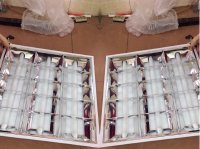 Cấu tạo máng đèn led âm trần 600x600 Vĩnh Thái