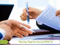 Thủ tục thuê xe tự lái TPHCM