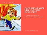 Cách thoát khỏi nhà cao tầng đang cháy