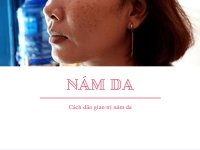 Cách dân gian trị nám da