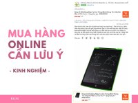 5 lưu ý khi mua hàng Online