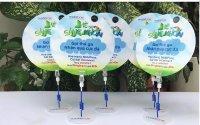 Wobbler để bàn mỏ kẹp xoay 360 độ tái sử dụng nhiều lần đã được rất nhiều hãng tin dùng