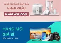 Thiết bị vệ sinh Nhật nội địa, đồ Nhật giá sỉ  tại TPHCM