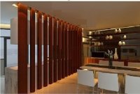 Những mẫu thiết kế vách ngăn phòng khách đơn giản không bao giờ lỗi mốt