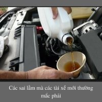 Các sai lầm mà các tài xế mới thường mắc phải