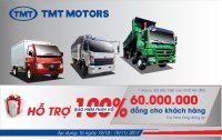 Khuyến mãi cực lớn cho khách hàng mua xe tmt trong tháng 10 tháng 11 năm 2017