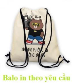 Sản xuất balo dây rút giá rẻ HCM