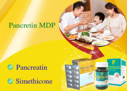 PANCRETIN - MDP chống đầy hơi, ăn không tiêu