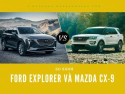 So sánh Ford Explorer và Mazda CX-9