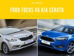 So sánh Ford Focus và Kia Cerato