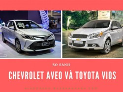 So sánh Chevrolet Aveo với Toyota Vios