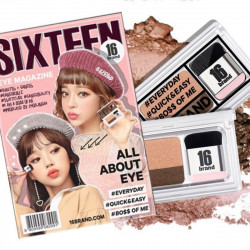 Phấn mắt 16 Brand Sixteen Eye Magazine - bí quyết tạo cho đôi mắt trở nên sống động, giàu sức sống