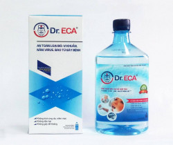 Dung dịch khử trùng Dr.ECA ngăn ngừa và loại bỏ vi khuẩn, vi nấm