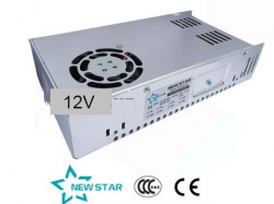 Nguồn led 12v40a quạt newstar
