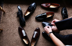 Chọn mua giày da cho nam giới phù hợp với dáng người