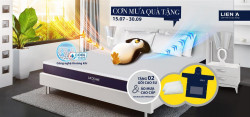 Báo giá nệm cao su Liên Á - Nệm cao su chất lượng, giá tốt