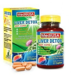 MediUSA Liver Detox Anti - Aging hỗ trợ tăng cường sức đề kháng cho cơ thể