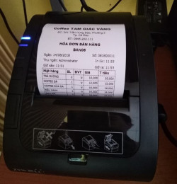 Cung cấp máy in hóa đơn giá rẻ cho quán cà phê tại Đắk Lắk