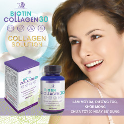 Tác dụng thần kỳ từ Biotin và Collagen cho da, tóc và móng