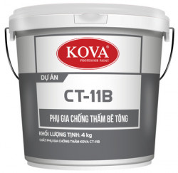 Hướng dẫn thi công sơn chống thấm KOVA CT-11B