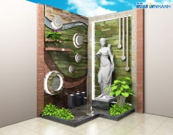 Cách tẩy vết bẩn cho tượng thạch cao