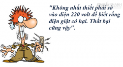 [Khởi nghiệp] 'Không nhất thiết phải sờ vào điện 220 volt để biết rằng điện giật có hại'