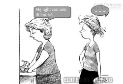 Bà mẹ lo xa