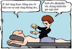 Đằng nào vợ cũng không tha