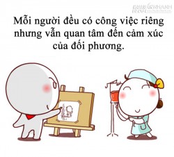 Tranh vui: Cuộc sống mà mọi cặp đôi yêu đương đều mong muốn