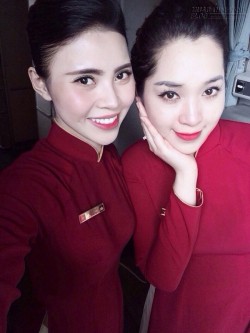 'Đọ sắc' dàn mỹ nữ hàng không quá xinh đẹp của Việt Nam và Châu Á