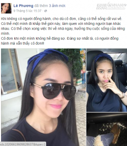 Lê Phương cảm thấy cuộc đời thật đẹp sau khi ly dị Quách Ngọc Ngoan