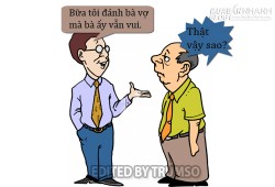 Vợ bị chồng đánh mà vẫn vui