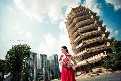 Á khôi Dương Hiểu Ngọc dịu dàng với áo dài