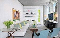 Bí quyết trang trí phòng khách nhỏ hẹp