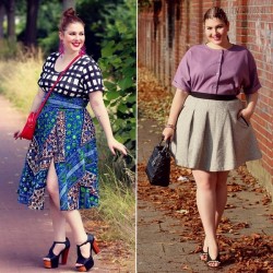 Style cuốn hút của nàng mập xinh đẹp