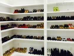 Lộ tủ giày khủng đáng mơ ước của Hà Hồ