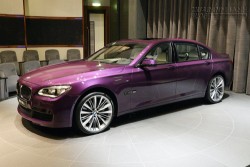 BMW 760 Li màu tím chạng vạng