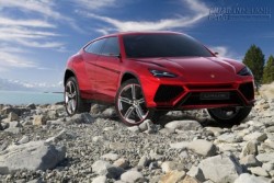 Bò Lamborghini Urus SUV sẽ được sản xuất bản thương mại.