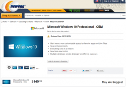 Lộ giá và ngày phát hành Windows 10