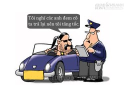 Lý do chạy quá tốc độ khi gặp cảnh sát