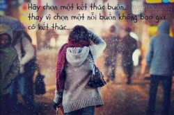 Hãy tập cách bình thản với những nỗi buồn