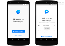 Facebook cho chat Messenger bằng số điện thoại