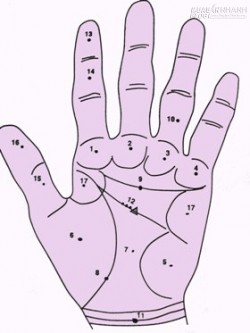 Bói nốt ruồi trong lòng bàn tay