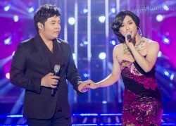 Thanh Duy vai trần điệu đà song ca với Quang Lê
