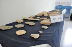 Phát hiện nhiều hiện vật độc đáo ở vườn đình Khuê Bắc