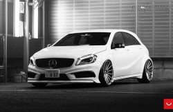 Mercedes-AMG A45 cá tính với bản độ Hamana widebody